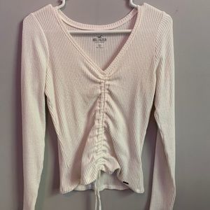 Hollister ribbed sinch top